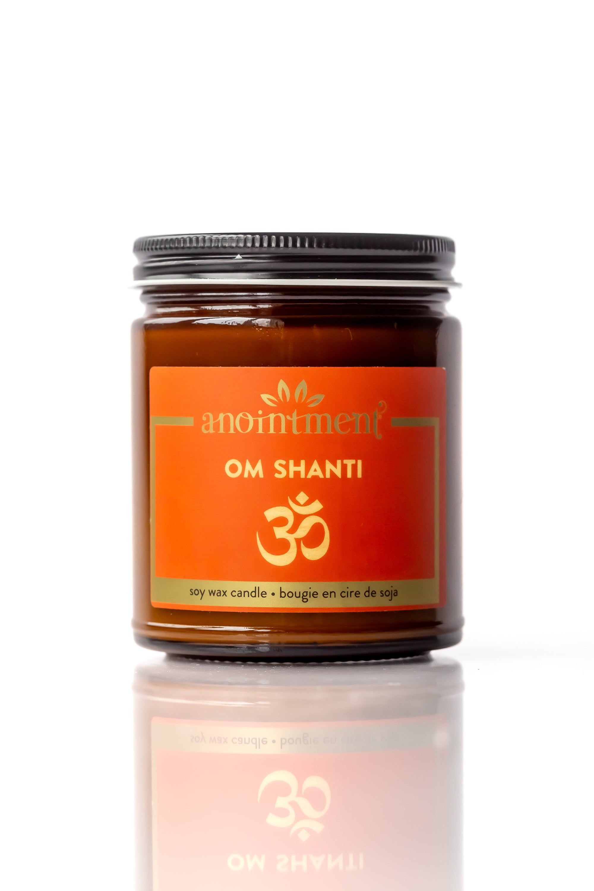 Om Shanti Candle