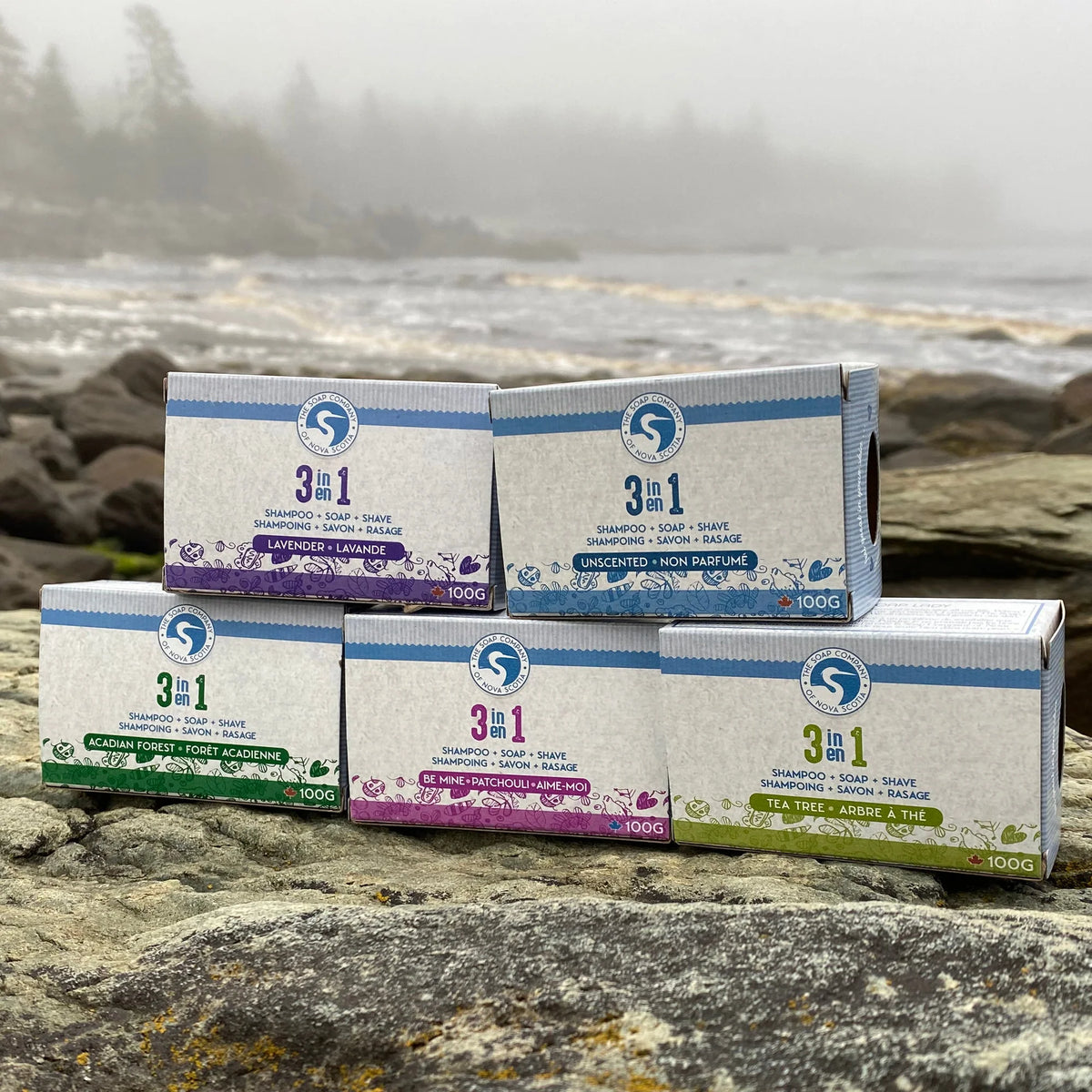 3-in-1 (Shave, Shampoo &amp; Soap) Combo