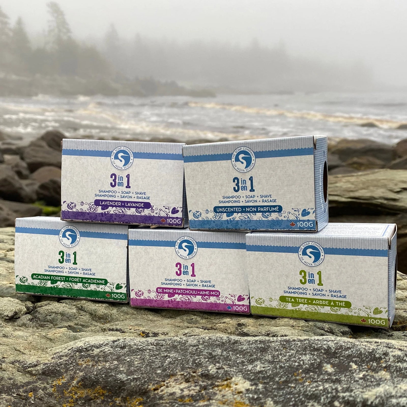 3-in-1 (Shave, Shampoo & Soap) Combo