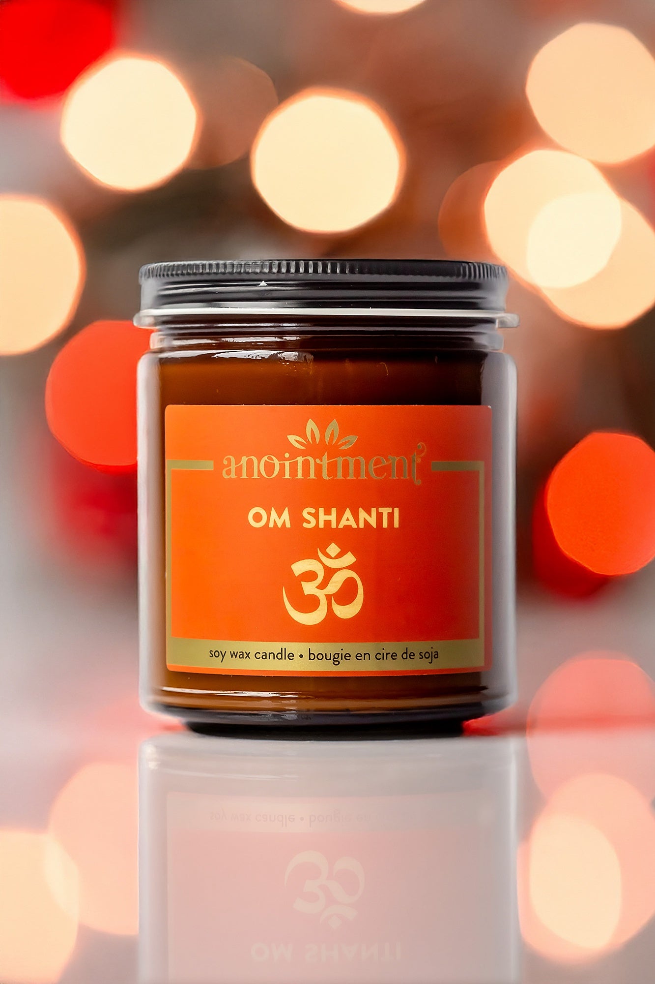 Om Shanti Candle